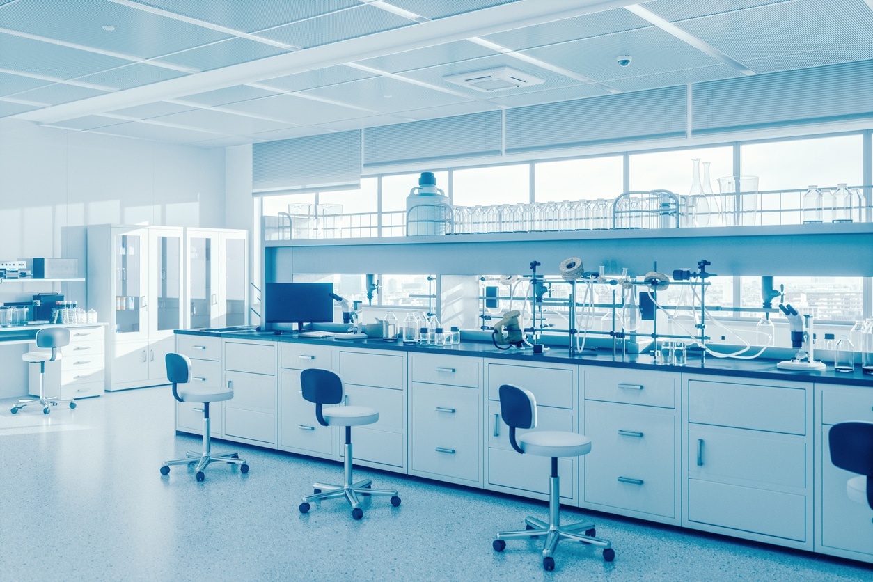 Linha de produção laboratorial da FKG Labs